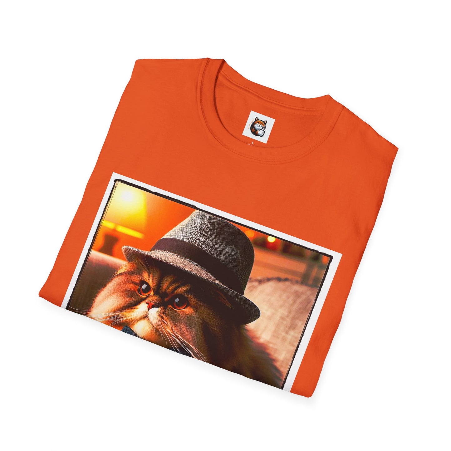 Persian Cat Unisex Softstyle T-Shirt