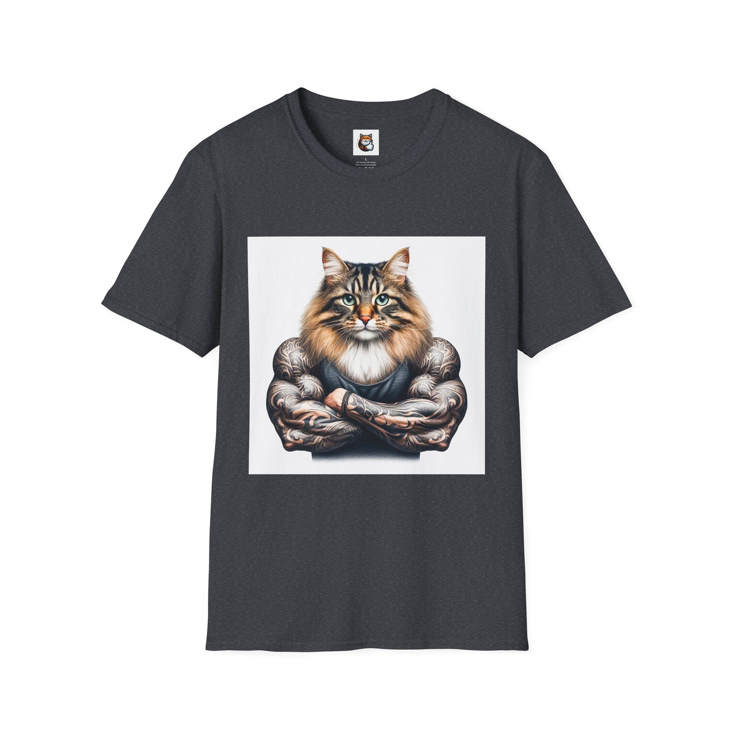 Norwegian Forest Cat Unisex Softstyle T-Shirt