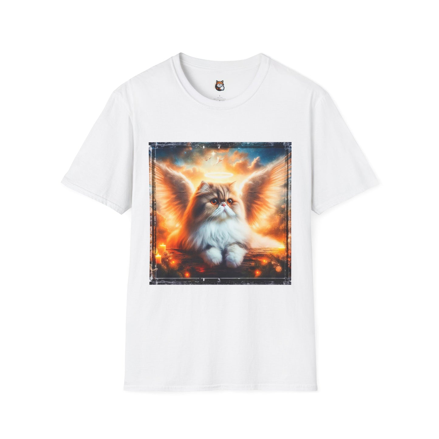 Persian Cat Unisex Softstyle T-Shirt