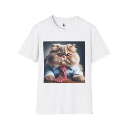 Persian Cat Unisex Softstyle T-Shirt