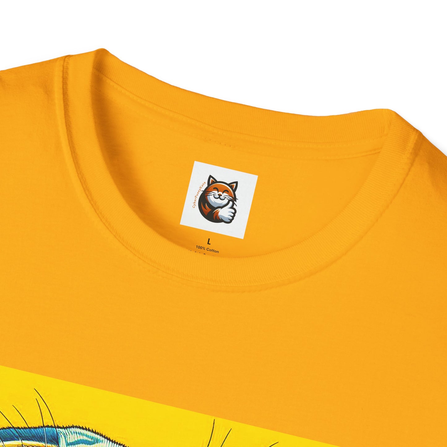 Scottish Fold Cat yellow cutie  T-Shirt