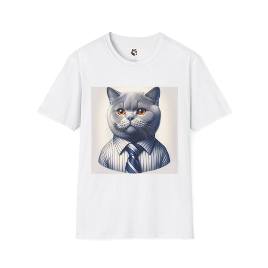 British Shorthair Unisex Softstyle T-Shirt