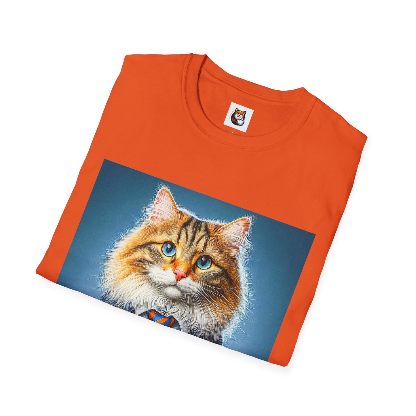 Norwegian Forest Cat Unisex Softstyle T-Shirt