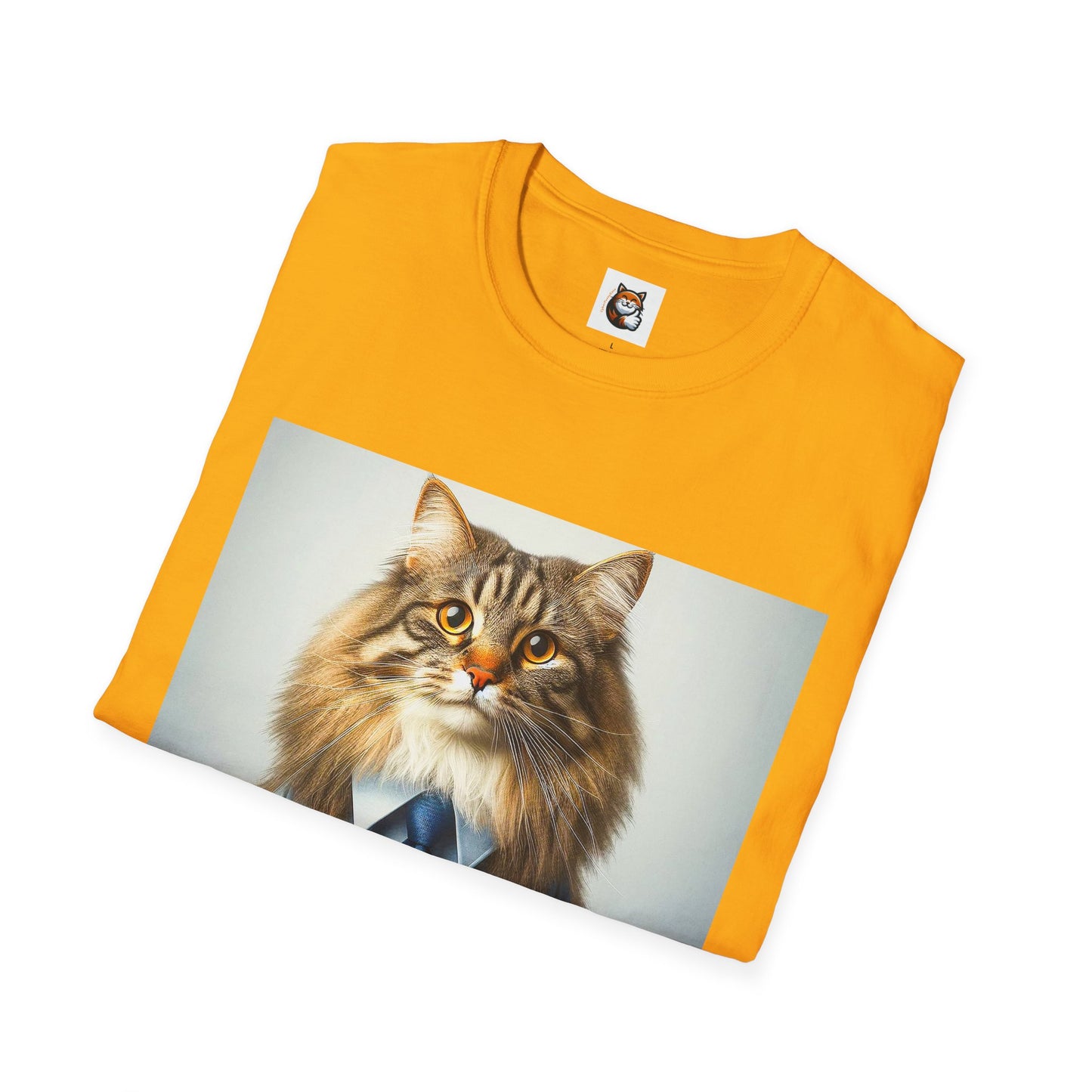 Norwegian Forest Cat Unisex Softstyle T-Shirt