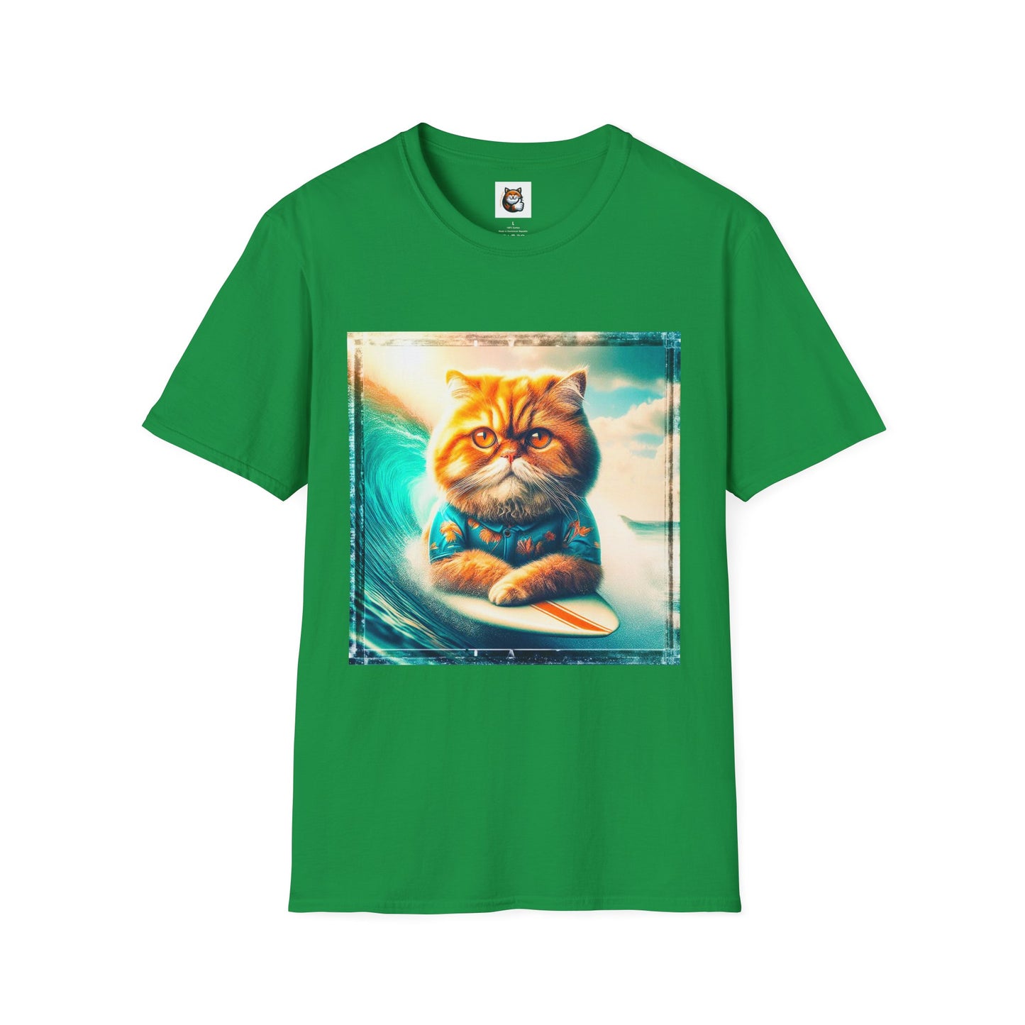 Persian Cat Unisex Softstyle T-Shirt